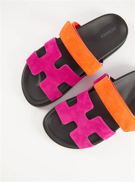 sandale hermes rose et orange|hermes empire sandals.